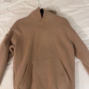 Men's Classic Tan Hoodie Sweater